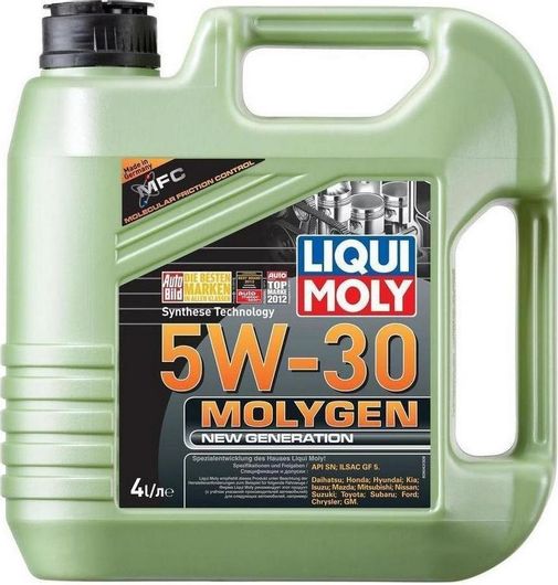 Λάδι Αυτοκινήτου Liqui Moly 5W-30 Molygen New Generation 4lt