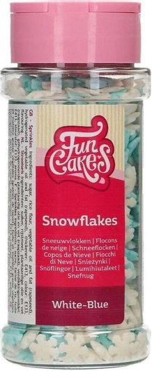 Διακοσμητικές Βρώσιμες Χιονονιφάδες Funcakes 50gr