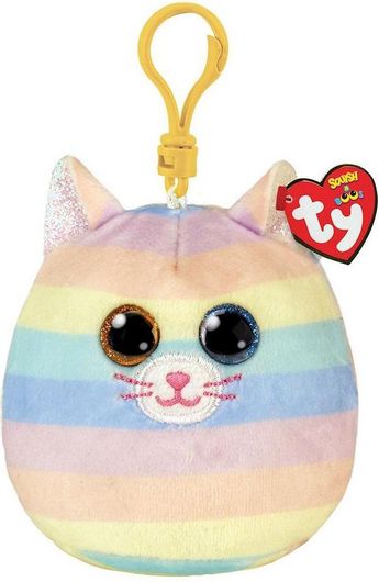 Μπρελόκ TY 1607-39561 Squishy Beanies Heather