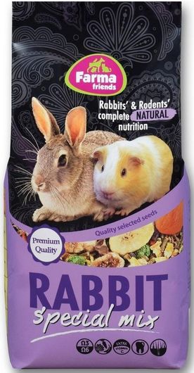 Τροφή για Κουνέλια Farma Rabbit Special Mix 800gr