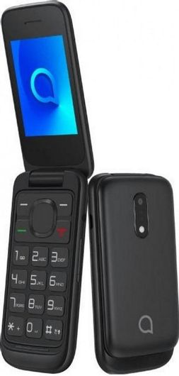 Κινητό Απλής Χρήσης Alcatel 2053X Single SIM με Μεγάλα Κουμπιά Ελληνικό Μενού Μαύρο