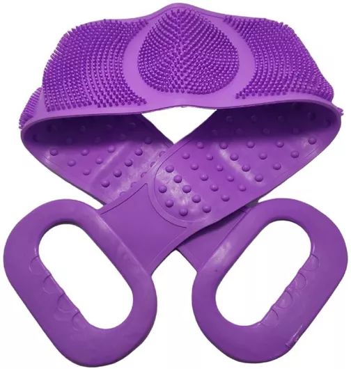 Βούρτσα Απολέπισης Σιλικόνης 1τμχ Μοβ