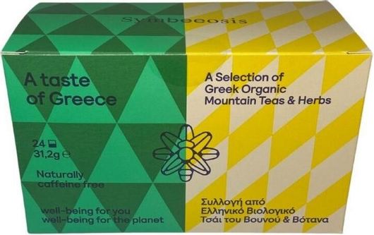 Τσάι του Βουνού Symbeeosis Βιολογικό A Taste of Greece 24 Φακελάκια