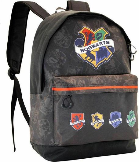Σχολική Τσάντα Πλάτης Δημοτικού Karactermania Harry Potter Μαύρο