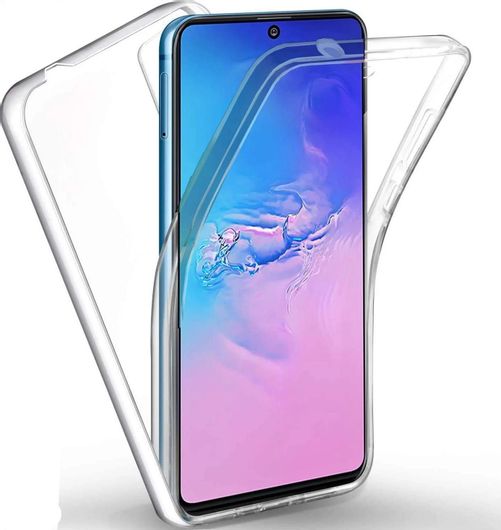 360 Full Cover Σιλικόνης 0.3mm Διάφανο Galaxy S21 Ultra 5G