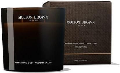 Κερί Molton Brown Αρωματικό σε Βάζο Mesmerising Oudh Accord & Gold 600gr