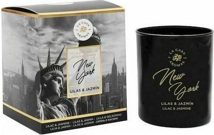 Κερί La Casa de los Aromas Αρωματικό σε Βάζο New York Λιλά Γιασεμί 140gr