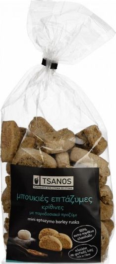 Παξιμάδια Tsanos Μπουκιές Επτάζυμες 400gr