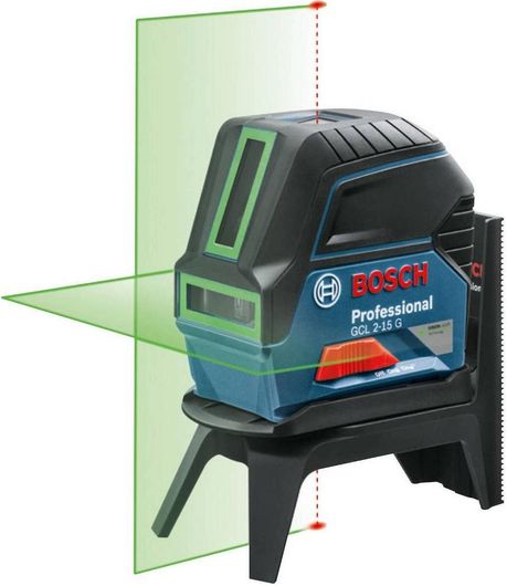Αλφάδι Laser Bosch GCL 2-15 G Professional Αυτορυθμιζόμενο Γραμμικό