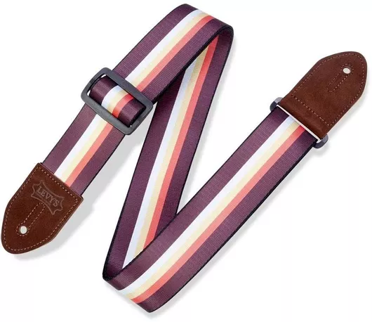 Ζώνη Κιθάρας Levys με Suede 2" Πολύχρωμο