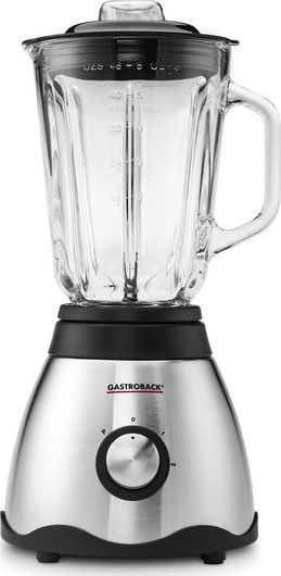 Μπλέντερ Gastroback Vital για Smoothies με Γυάλινη Κανάτα 1.5lt 850W Inox