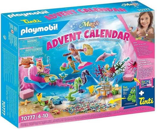 Playmobil Magic Advent Calendar Magical Mermaids για 4+ Ετών