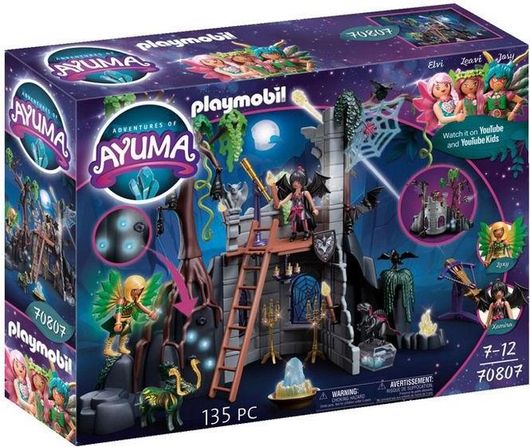 Playmobil Ayuma Στρατηγείο των Bad Fairies για 7+ Ετών #70807