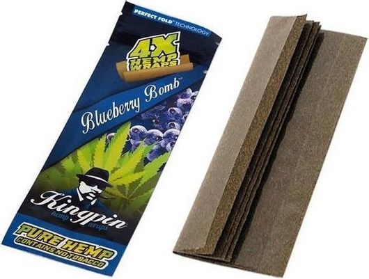 Πουρόφυλλα Kingpin Blueberry Bomb 4τμχ