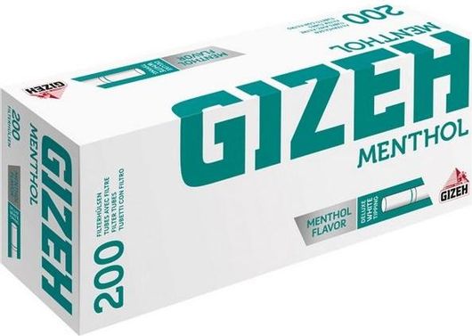 Τσιγαροσωλήνες Gizeh Μέντα 200τμχ