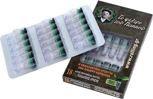 Πίπες Τσιγάρων Του Παππού 42902-001 Regular 8mm 18τμχ