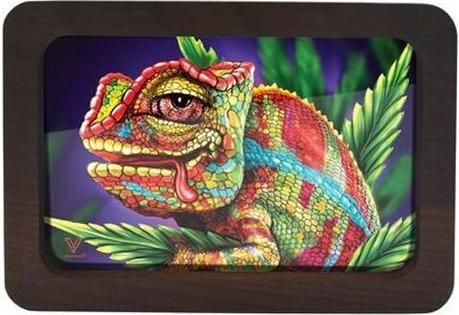 Rolling Tray V-syndicate Chameleon 3D Ξύλινο 20x14cm