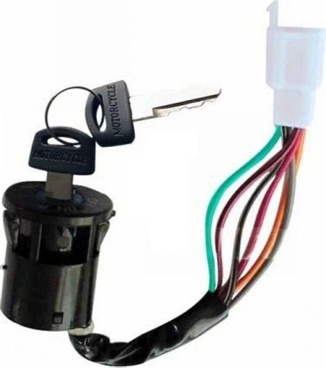 Διακόπτης Κεντρικός Roc Σκέτος για Honda Chally 50cc CF 6 Καλώδια