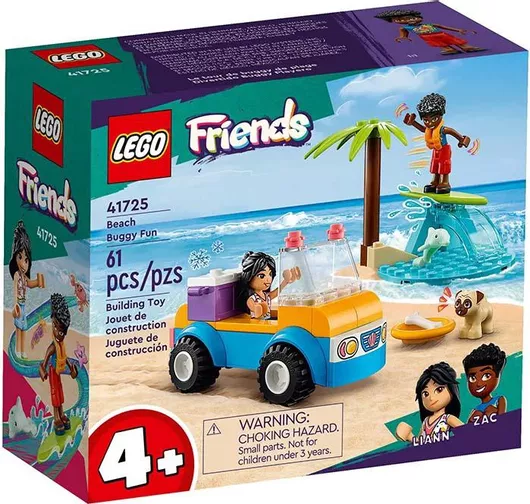 Lego Friends Beach Buggy Fun για 4+ Ετών #41725