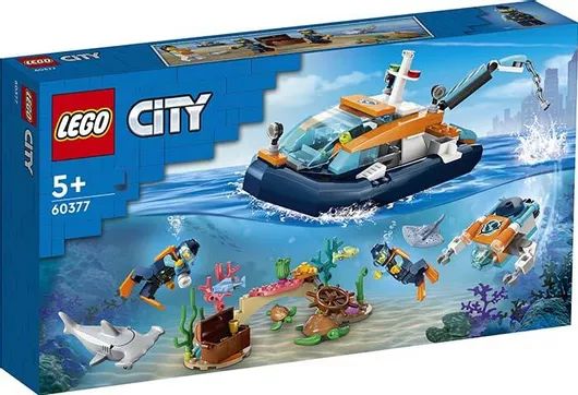 Lego City Explorer Diving Boat για 5+ Ετών #60377