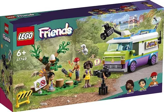 Lego Newsroom Van για 6+ Ετών #41749