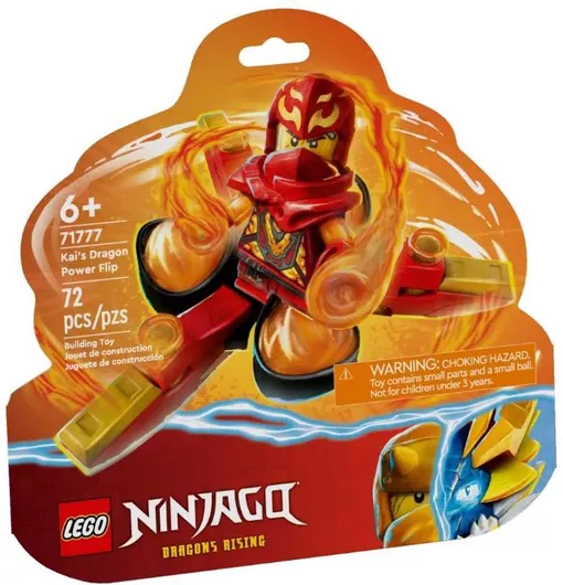 Lego Ninjago: Kai’s Dragon Power Spinjitzu Flip για 6+ Ετών #71777