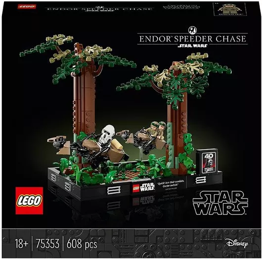 Lego Star Wars: Endor Speeder Chase Diorama για 18+ Ετών #75353