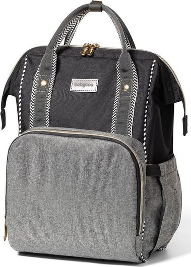 Τσάντα-Αλλαξιέρα Babyono Πλάτης Oslo Style Γκρι 30x40cm