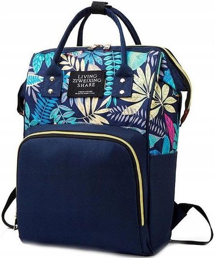 Τσάντα-Αλλαξιέρα Loco Πλάτης Navy Μπλε 40x25x16cm