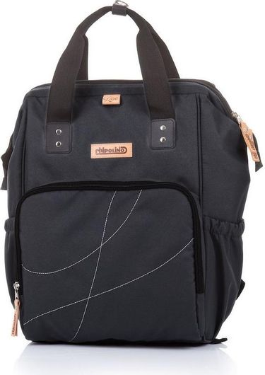 Τσάντα-Αλλαξιέρα Chipolino Πλάτης Μαύρο