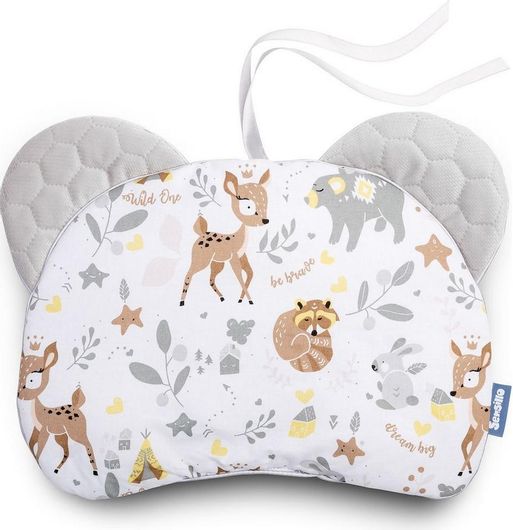 Μαξιλαράκι Καροτσιού Sensillo Forest Adventure Λευκό