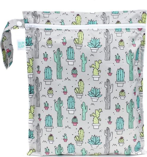 Τσάντα Καροτσιού Bumkins Κάκτοι Γκρι