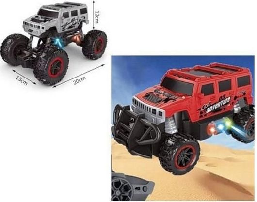 Τηλεκατευθυνόμενο Αυτοκίνητο Gadget Master XJD575-83 Monster Truck Κόκκινο