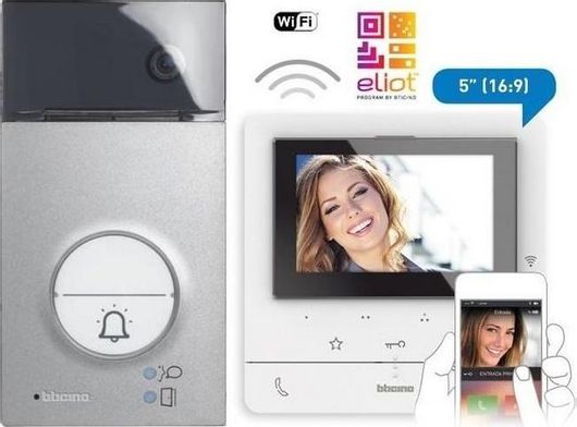 Μπουτονιέρα Legrand για Θυροτηλεόραση με Κάμερα