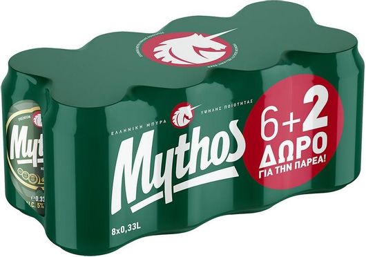 Κουτί Μύθος Pale Lager 8x330ml