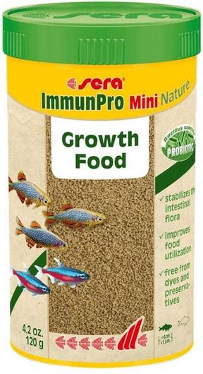 Τροφή Ψαριών Sera ImmunPro Mini για Τροπικά Ψάρια 120gr 250ml
