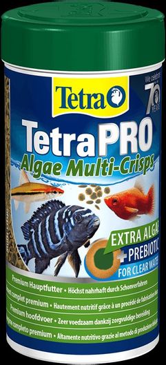 Τροφή Ψαριών Tetra Pro Algae Νιφάδες για Τροπικά Ψάρια 55gr 250ml