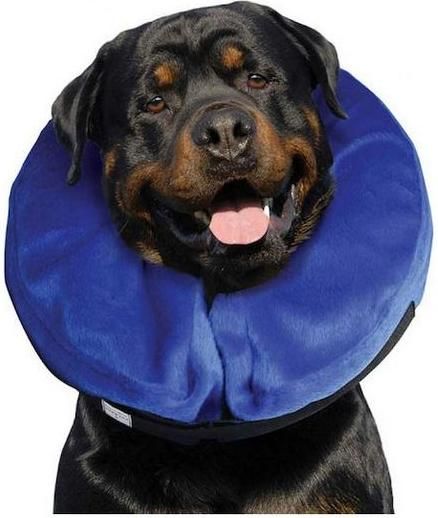Recovery Collar for Dogs KVP Kong Cloud Φουσκωτό 15cm Μπλε