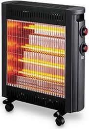 Σόμπα Χαλαζία IQ Smart με Θερμοστάτη & Ροδάκια 2400W Μαύρο