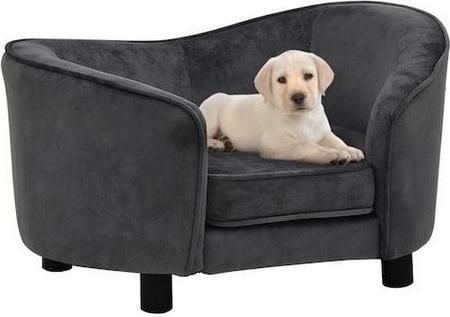 Υπερυψωμένο Κρεβάτι Σκύλου vidaXL 69x49cm Γκρι