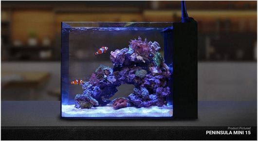 Ενυδρείο Ψαριών Waterbox Aquariums Peninsula Mini 25 με Φίλτρο 60x40x40cm 90lt Μαύρο