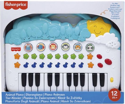 Πιάνο Fisher Price Animals για 12+ Μηνών