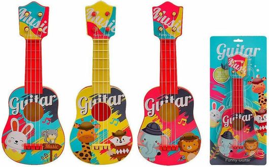 Κιθάρα ToyMarkt Funny 1τμχ για 3+ Ετών Διάφορα Σχέδια