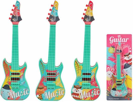 Κιθάρα ToyMarkt Music 1τμχ για 3+ Ετών Διάφορα Σχέδια