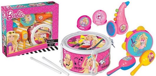 Σετ Μουσικά Παιχνίδια Dede Barbie για 3+ Ετών