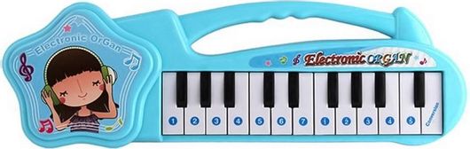 Πιάνο Electronic Organ για 3+ Ετών Γαλάζιο