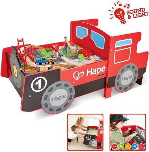 Περπατούρα Hape Ride-on Engine Table για 3+ Ετών