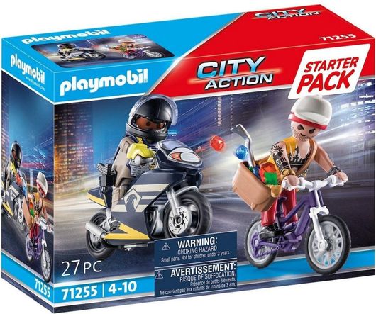 Playmobil City Action Καταδίωξη Ληστή Κοσμημάτων για 4+ Ετών #71255