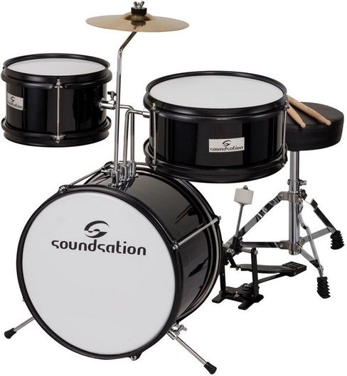 Ντραμς Soundsation Μαύρο για 6+ Ετών