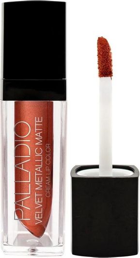 Κραγιόν Palladio Velvet Matte Metallic Cream Gilded Καφέ